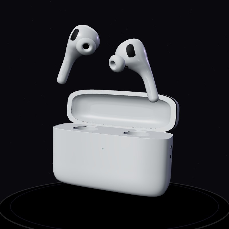 Original AirPods Pro reward preview with charging case